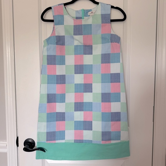Vineyard Vines Girls/Womens Colorblock Whale  Mini Dress - Picture 2 of 8